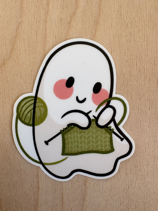 Knitting Ghostie