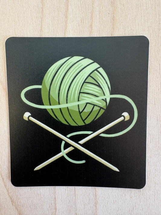 Knitting Pirate Flag