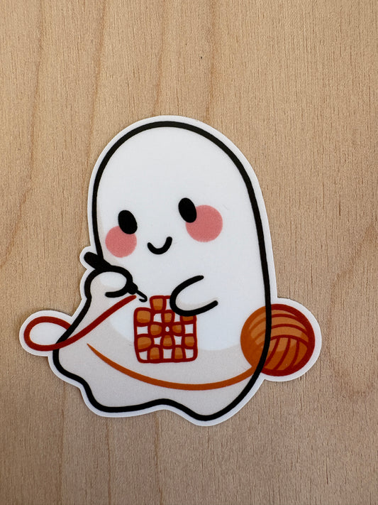 Crocheting Ghostie