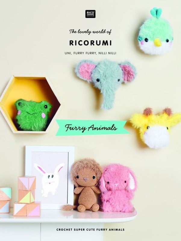 The Lovely World of Ricorumi, Furry Animals – pattern booklet