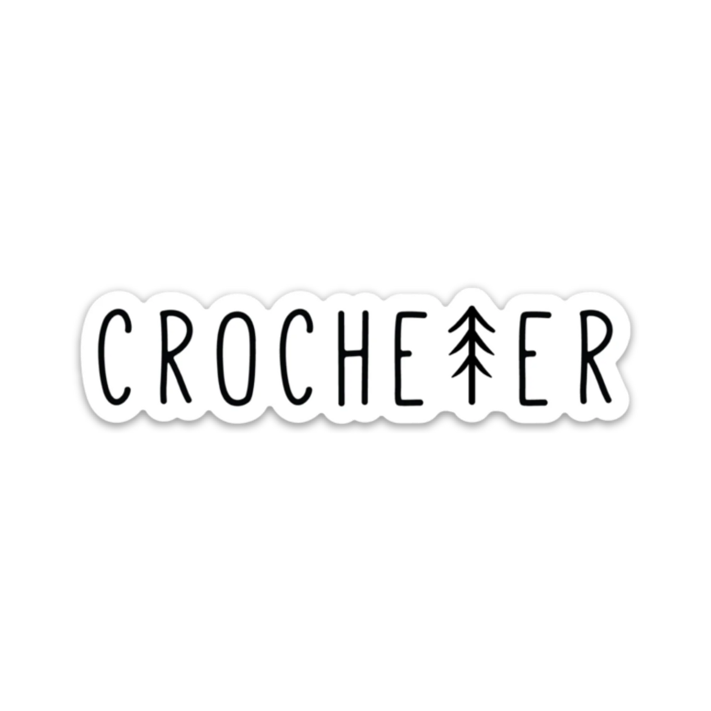 Crocheter Sticker