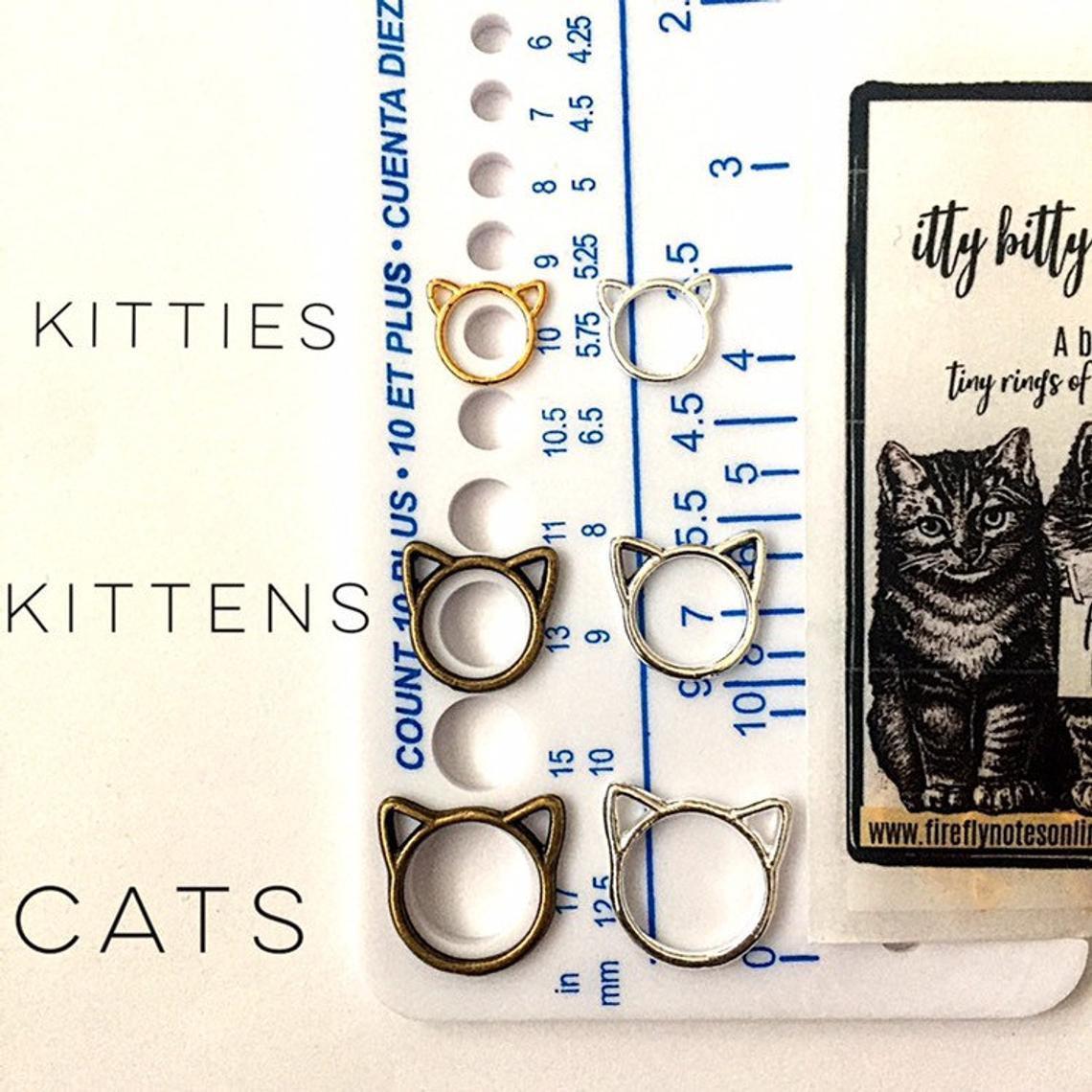 Firefly Notes – Cat Stitch Markers