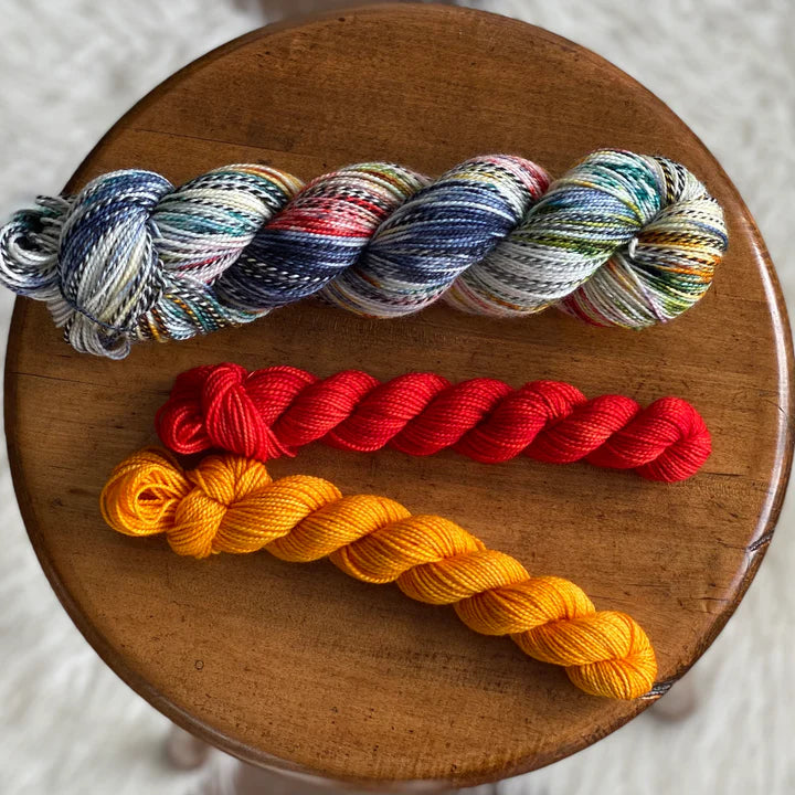 Full Moon Fibres Nebula Eclipse Sock Set