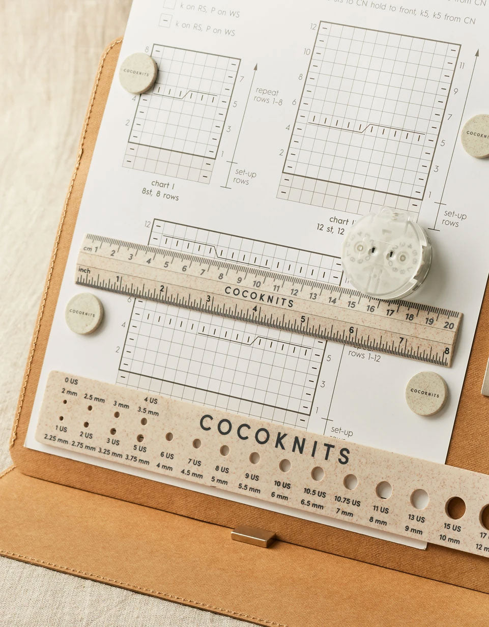 Cocoknits – Ruler and Gauge Set