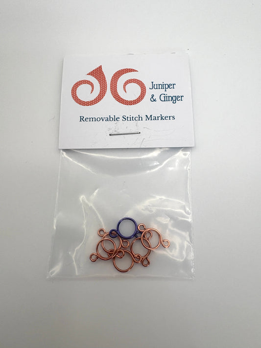 Juniper & Ginger – stitch markers
