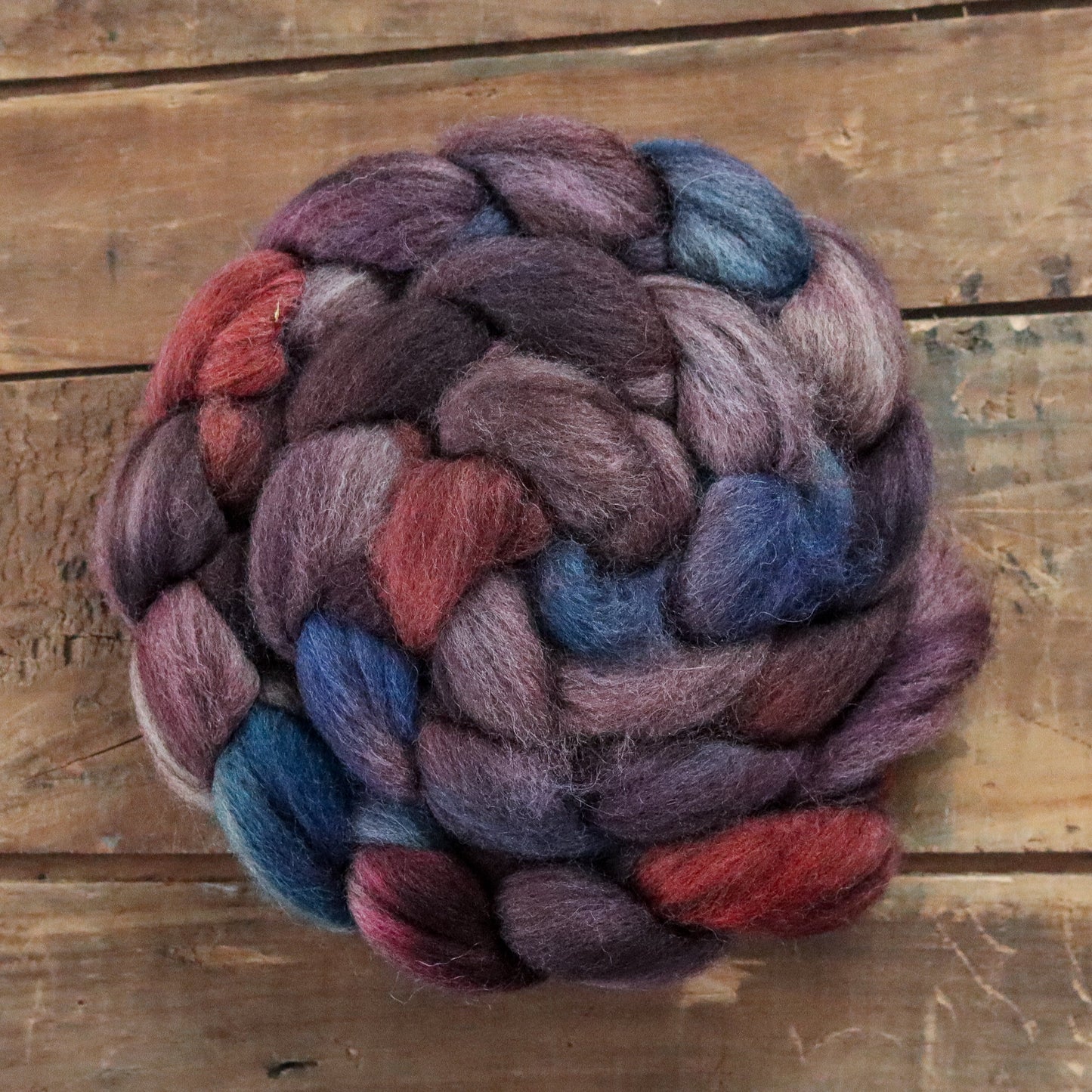 Fireweed Fibre Co – Oatmeal BFL Roving