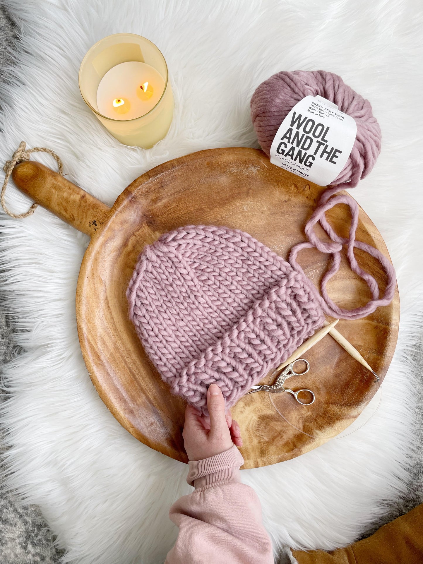 Knit a Super Chunky Winter Hat, with Jillian of Cabin + Cove – October 22, 7:00