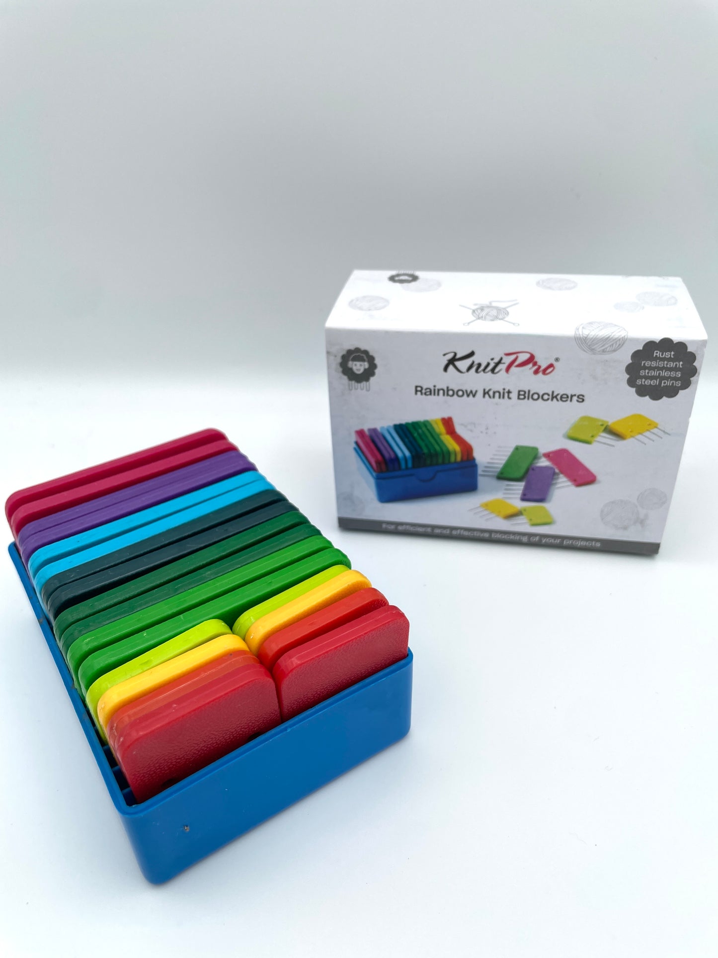 Rainbow Knit Blockers