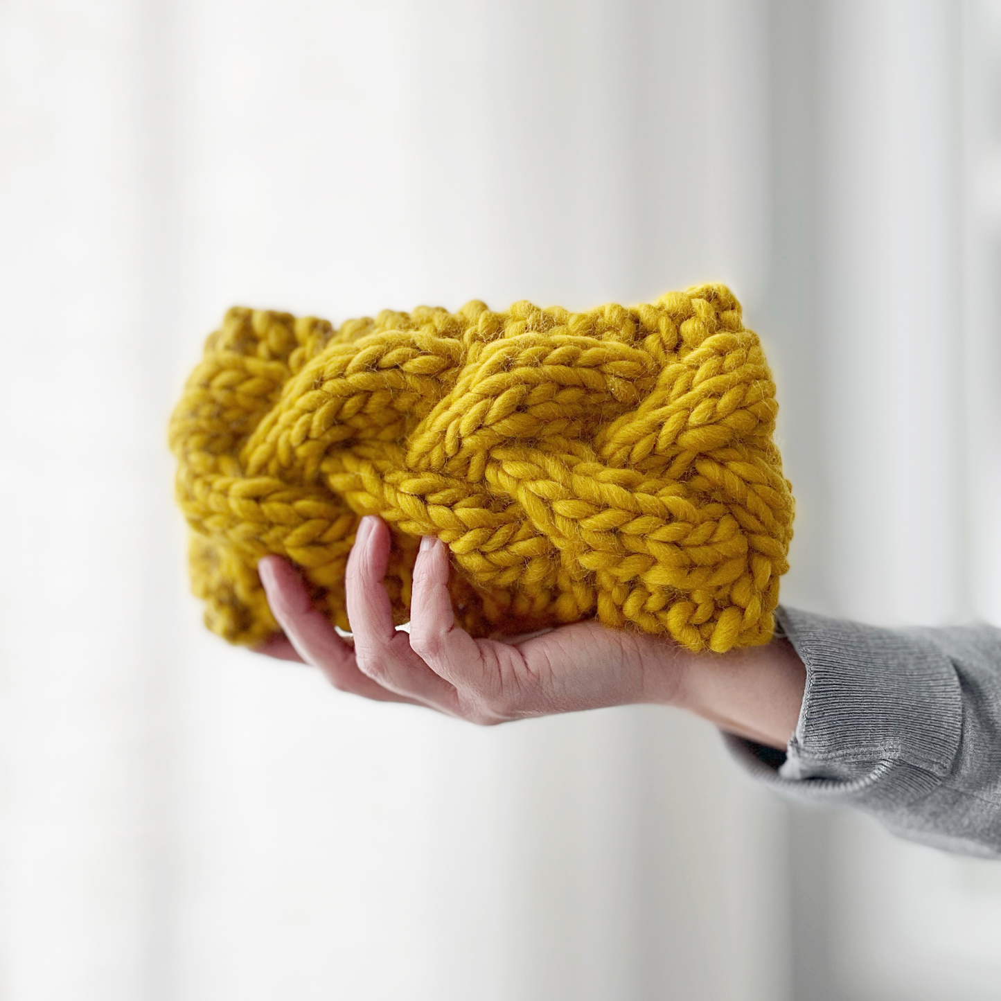 Chunky Knit Braided Headband, with Jillian of Cabin + Cove - October 21, 6:00
