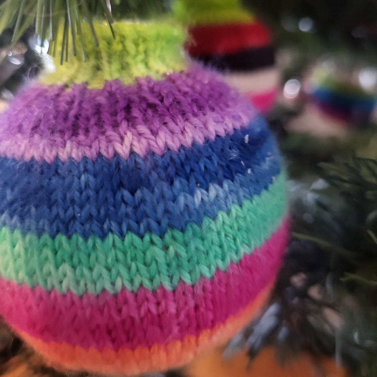 Knit "Merry" Ornaments with Heather of Timber Yarns - November 28, 4:30