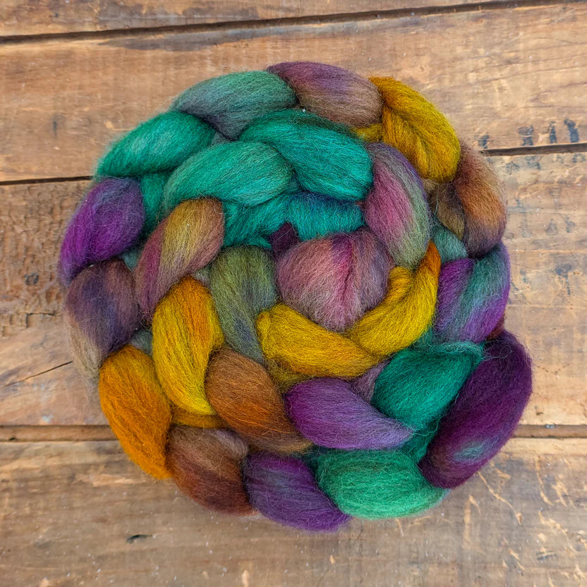 Fireweed Fibre Co – Oatmeal BFL Roving