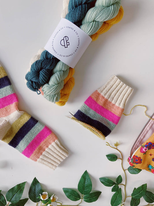 Coates & Co – Cottage Sock Yarn, Mini Skein Sets