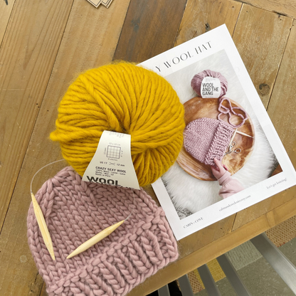 Knit a Chunky Winter Hat with Jillian of Cabin + Cove - October 18, 4:00