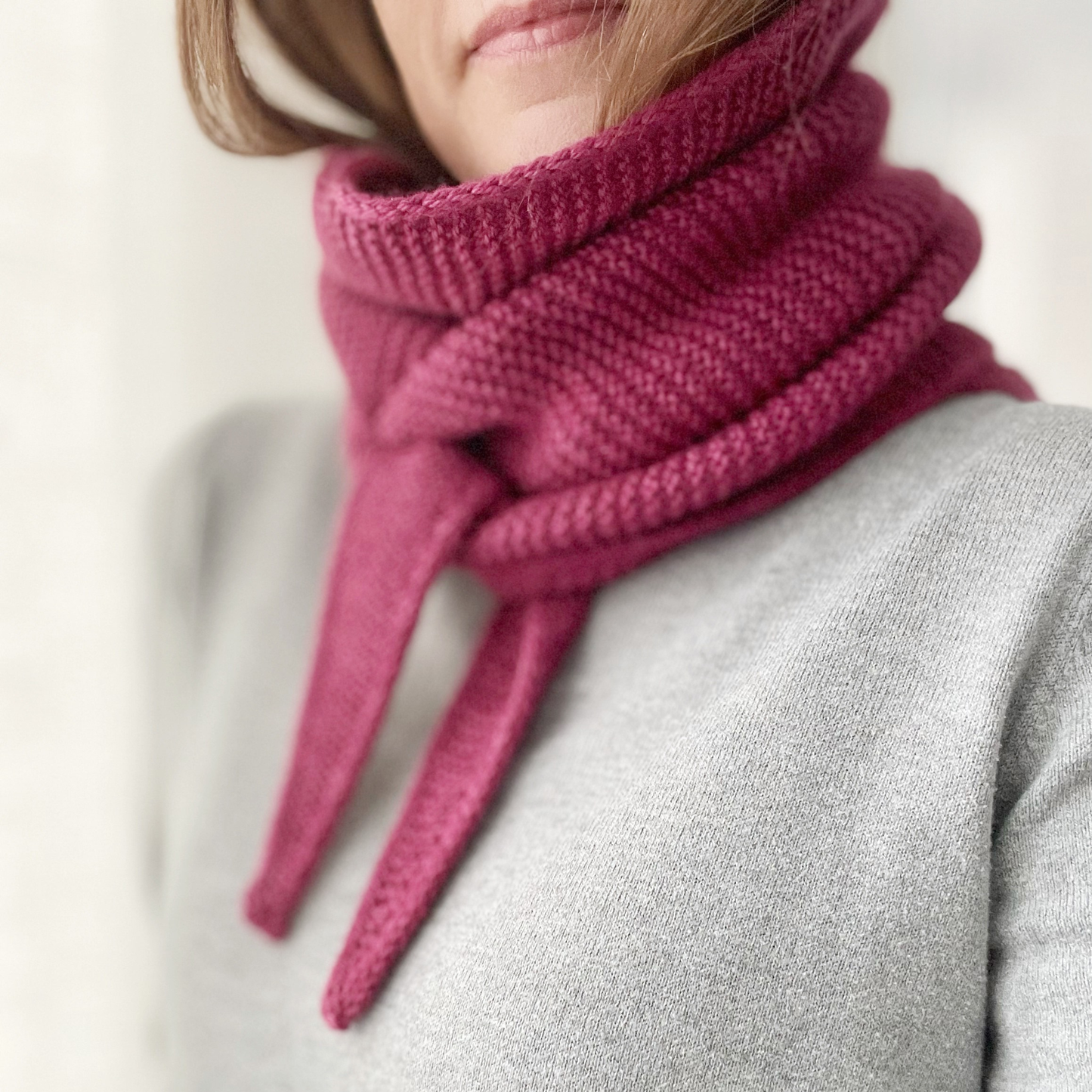 Knit a Triangle Scarf with Jillian of Cabin + Cove - December 13, 4:00