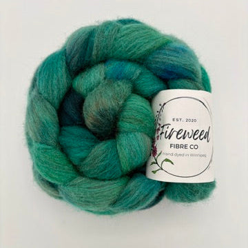 Fireweed Fibre Co – Oatmeal BFL Roving