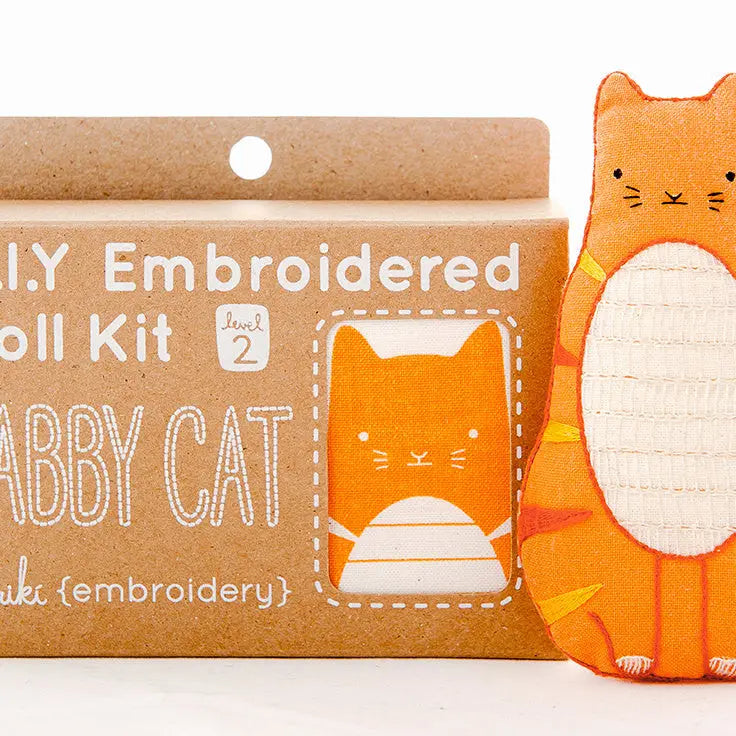 Kiriki Press Emboidered Doll Kits