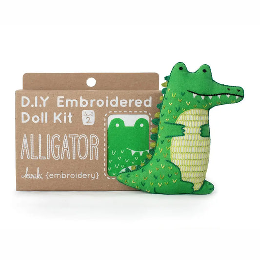 Kiriki Press Emboidered Doll Kits