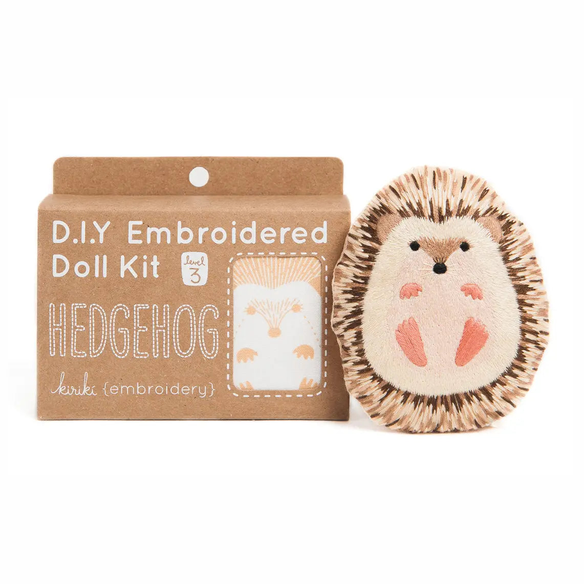 Kiriki Press Emboidered Doll Kits
