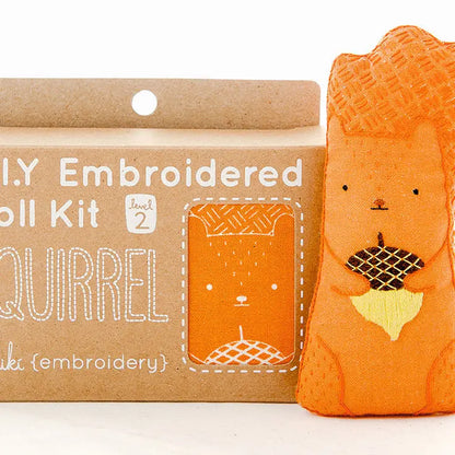 Kiriki Press Emboidered Doll Kits