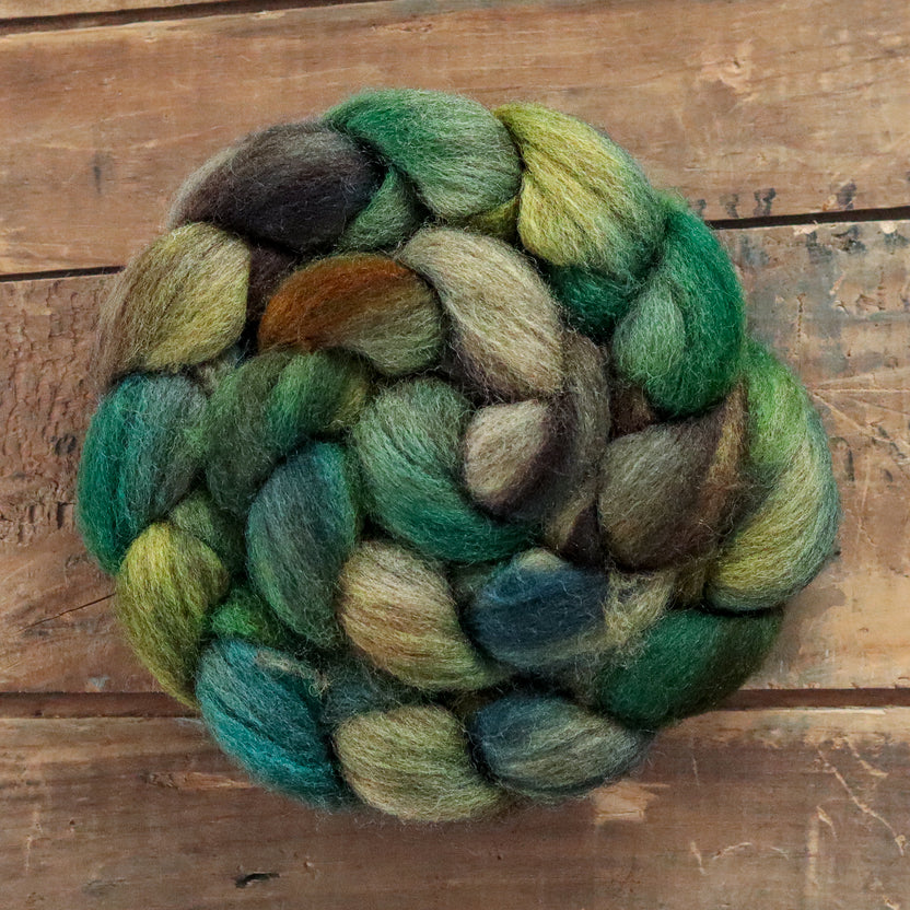 Fireweed Fibre Co – Oatmeal BFL Roving