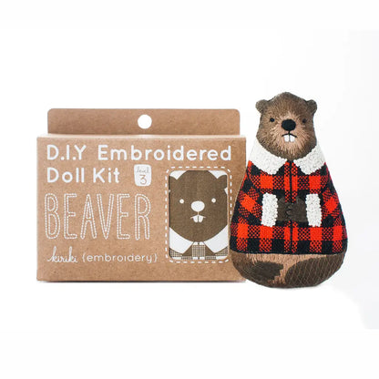 Kiriki Press Emboidered Doll Kits