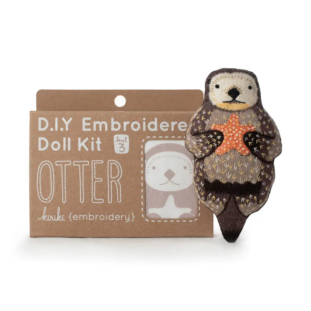 Kiriki Press Emboidered Doll Kits