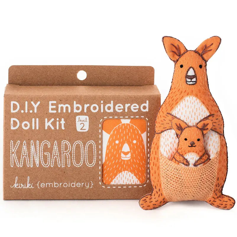 Kiriki Press Emboidered Doll Kits