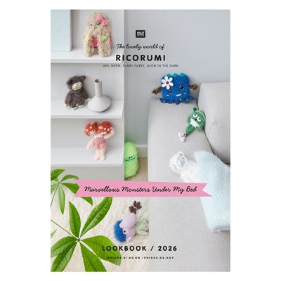 Marvellous Monsters Under My Bed - pattern booklet