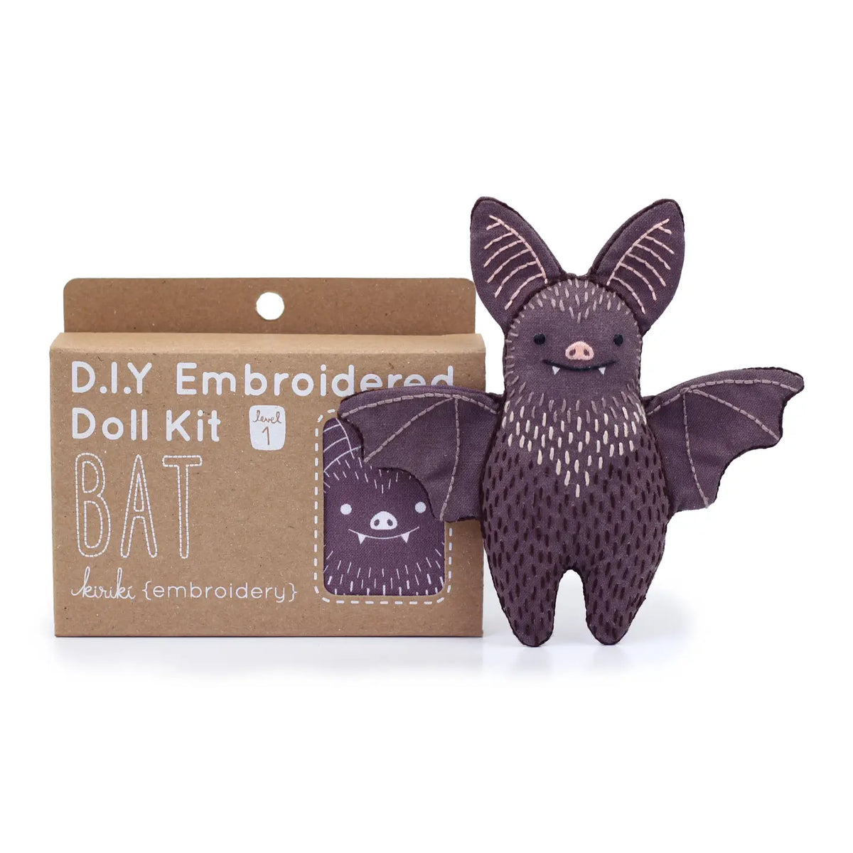 Kiriki Press Emboidered Doll Kits