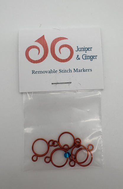 Juniper & Ginger – stitch markers