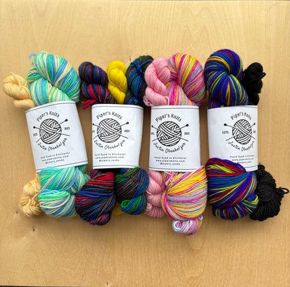 Piper’s Knits – Self-Striping Sock Kit