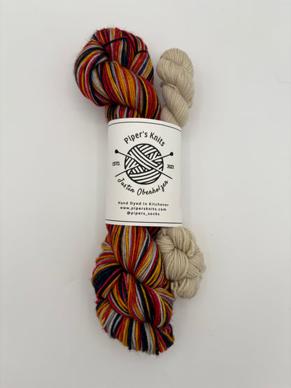 Piper’s Knits – Self-Striping Sock Kit