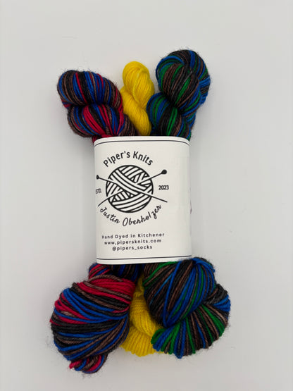 Piper’s Knits – Self-Striping Sock Kit