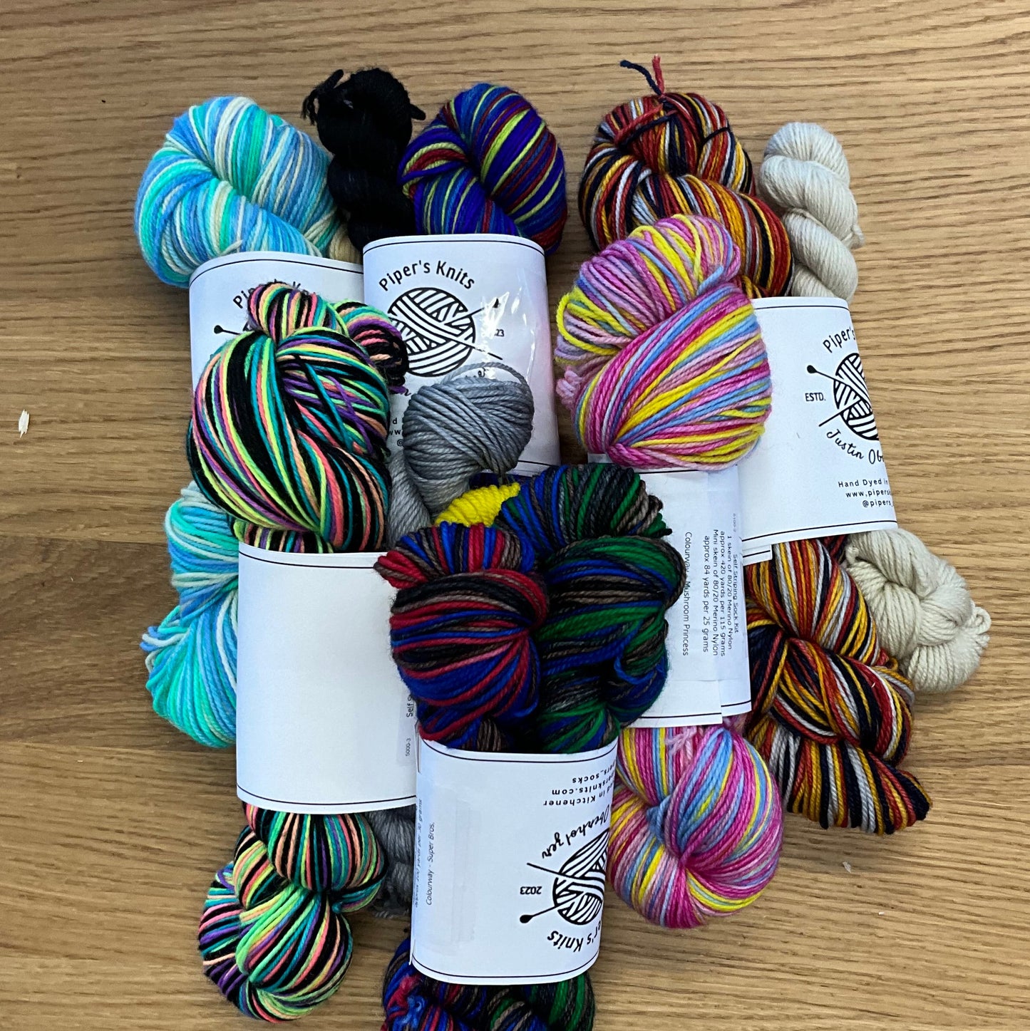 Piper’s Knits – Self-Striping Sock Kit