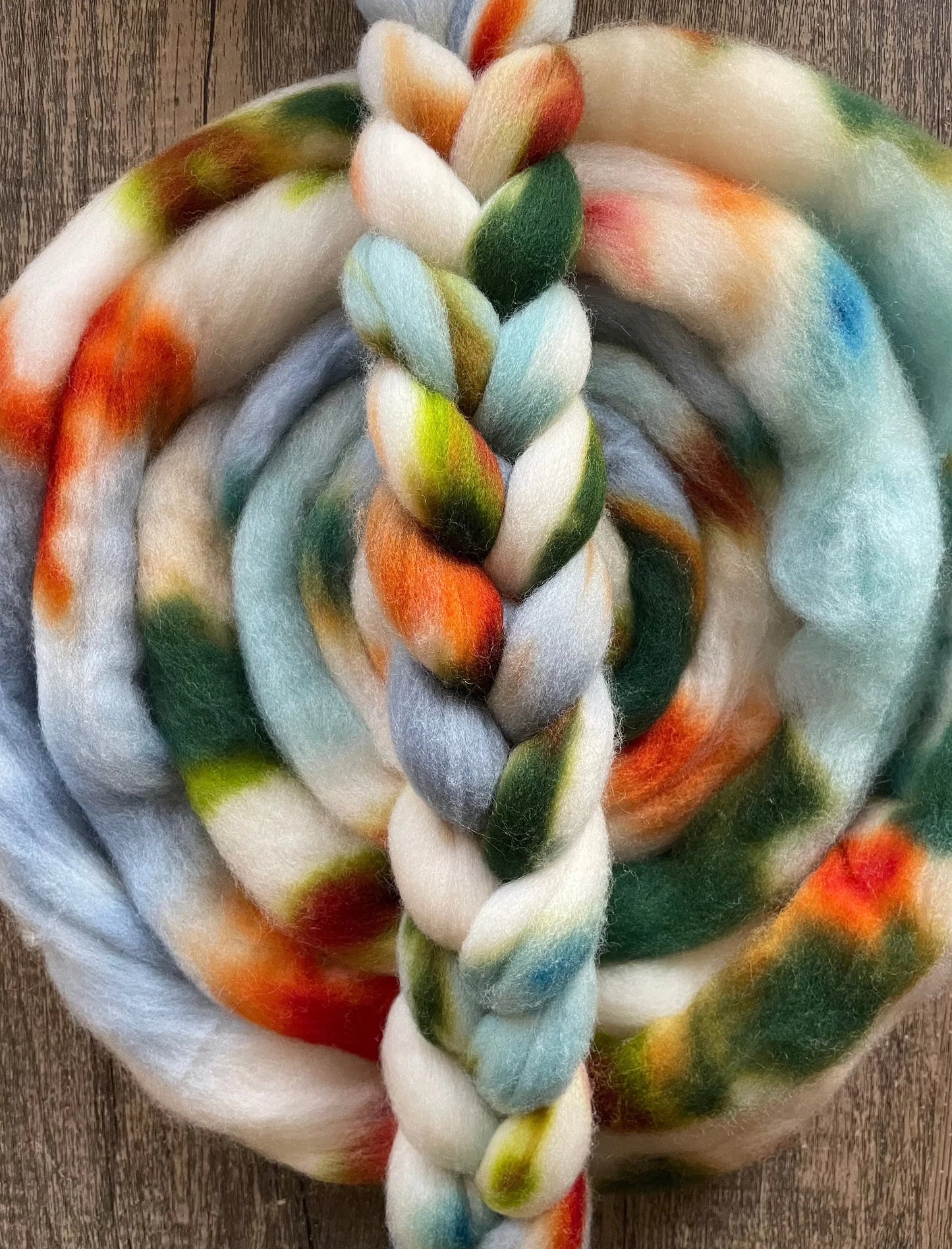 Bramble Ridge  – Hand Dyed Roving