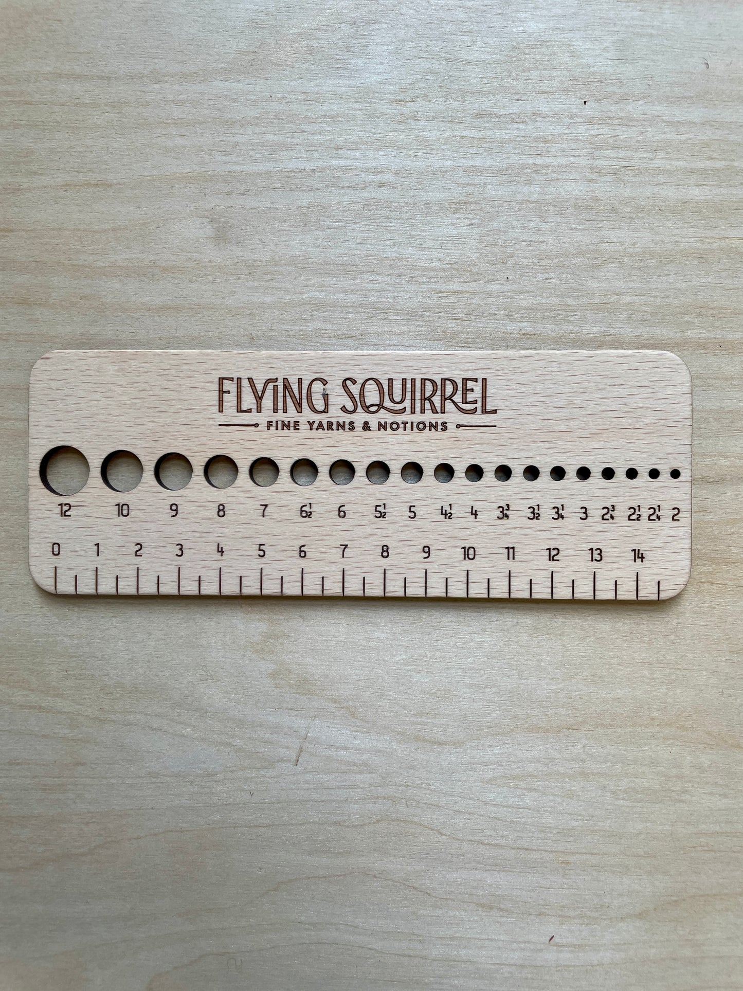 Needle Gauge Ruler