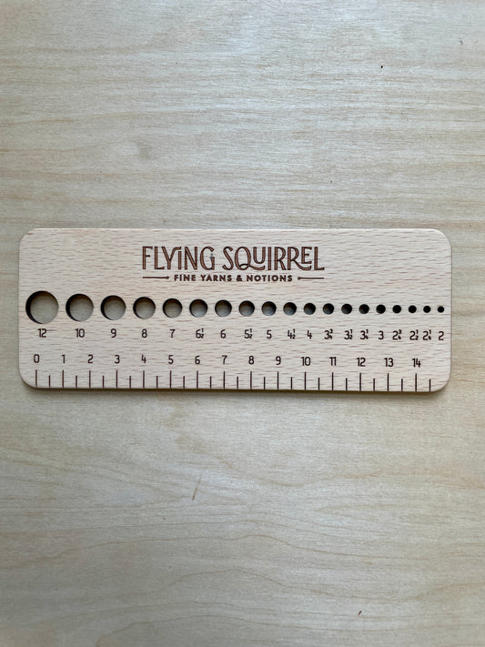 Needle Gauge Ruler