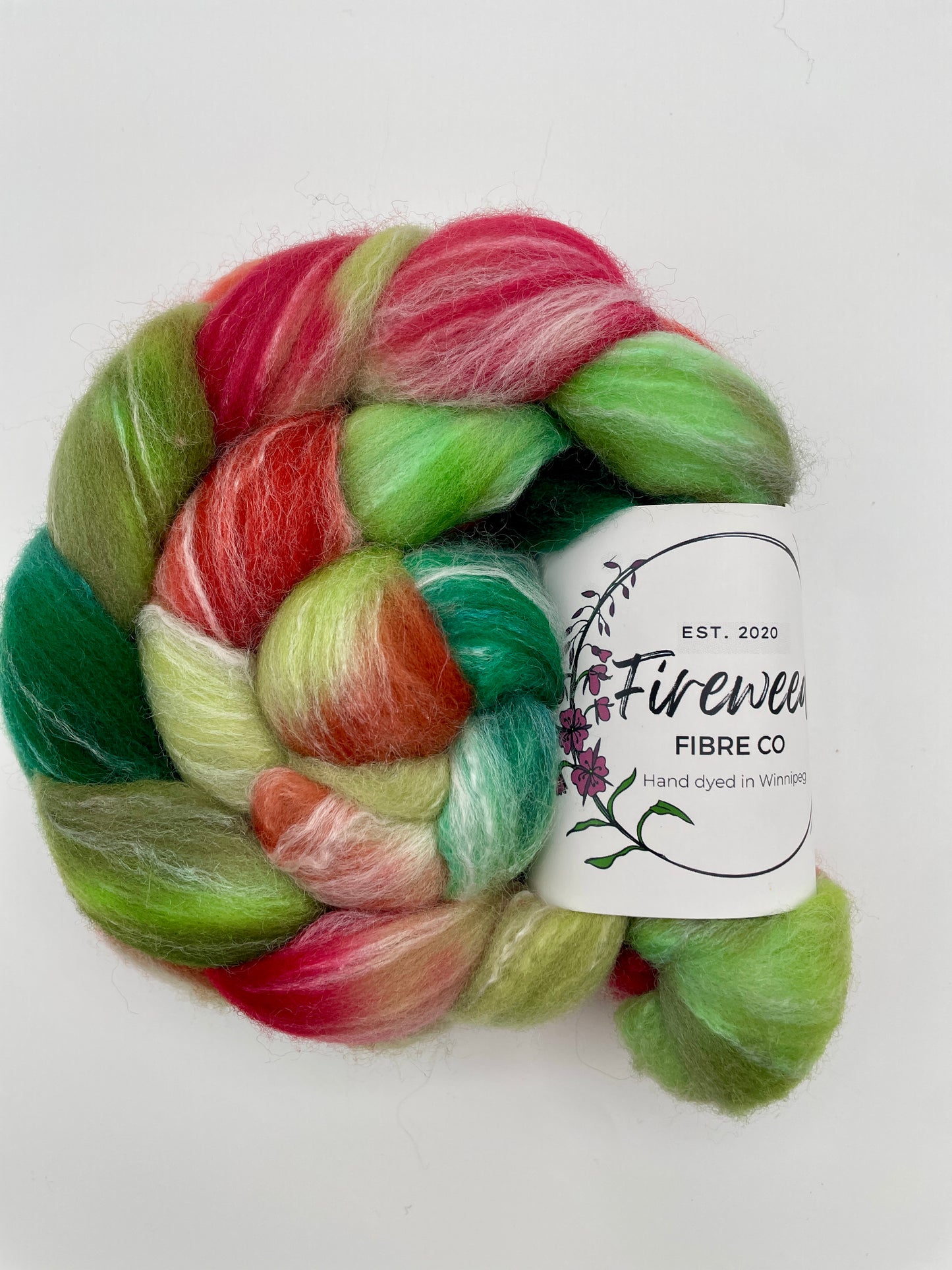 Fireweed Fibre Co – Targhee/Bamboo/Silk Roving