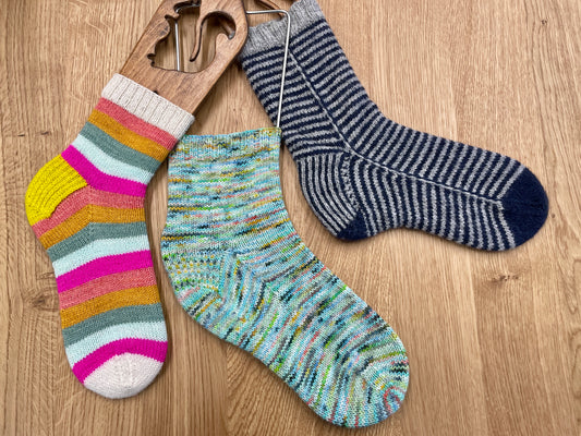 Anatomy of the Sock 1: Beginner Adventures, with Johanna – January 11, 18, 25, 3:00