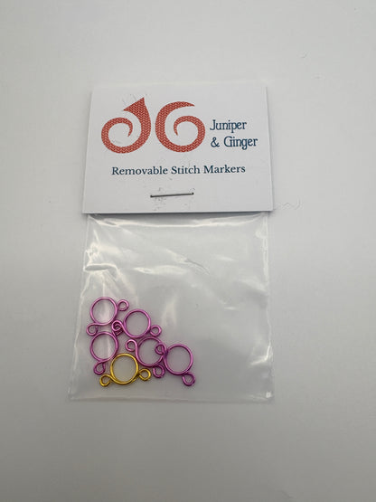 Juniper & Ginger – stitch markers