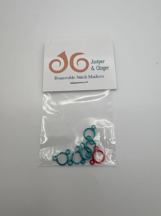 Juniper & Ginger – stitch markers