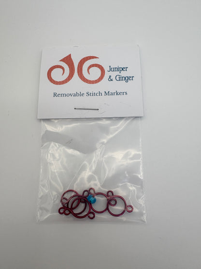 Juniper & Ginger – stitch markers