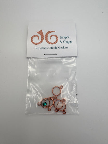 Juniper & Ginger – stitch markers