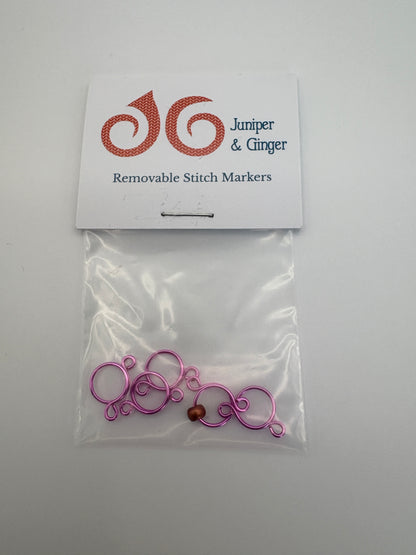 Juniper & Ginger – stitch markers