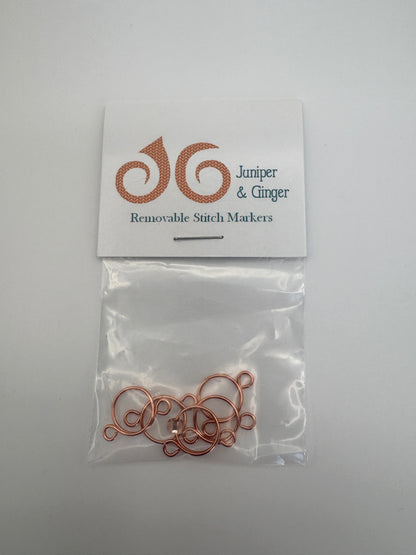 Juniper & Ginger – stitch markers