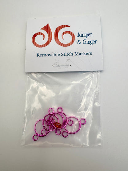 Juniper & Ginger – stitch markers