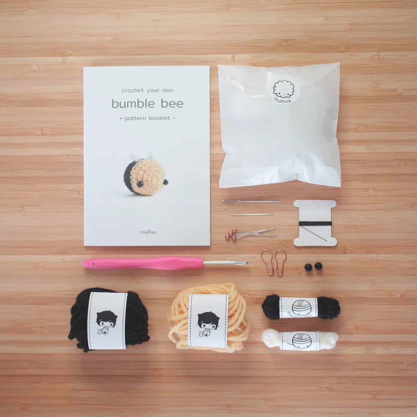 Mohu Amigurumi Kit – Bee