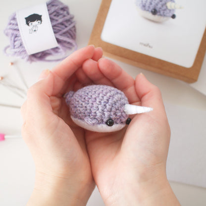 Mohu Amigurumi Kit – Narwhal