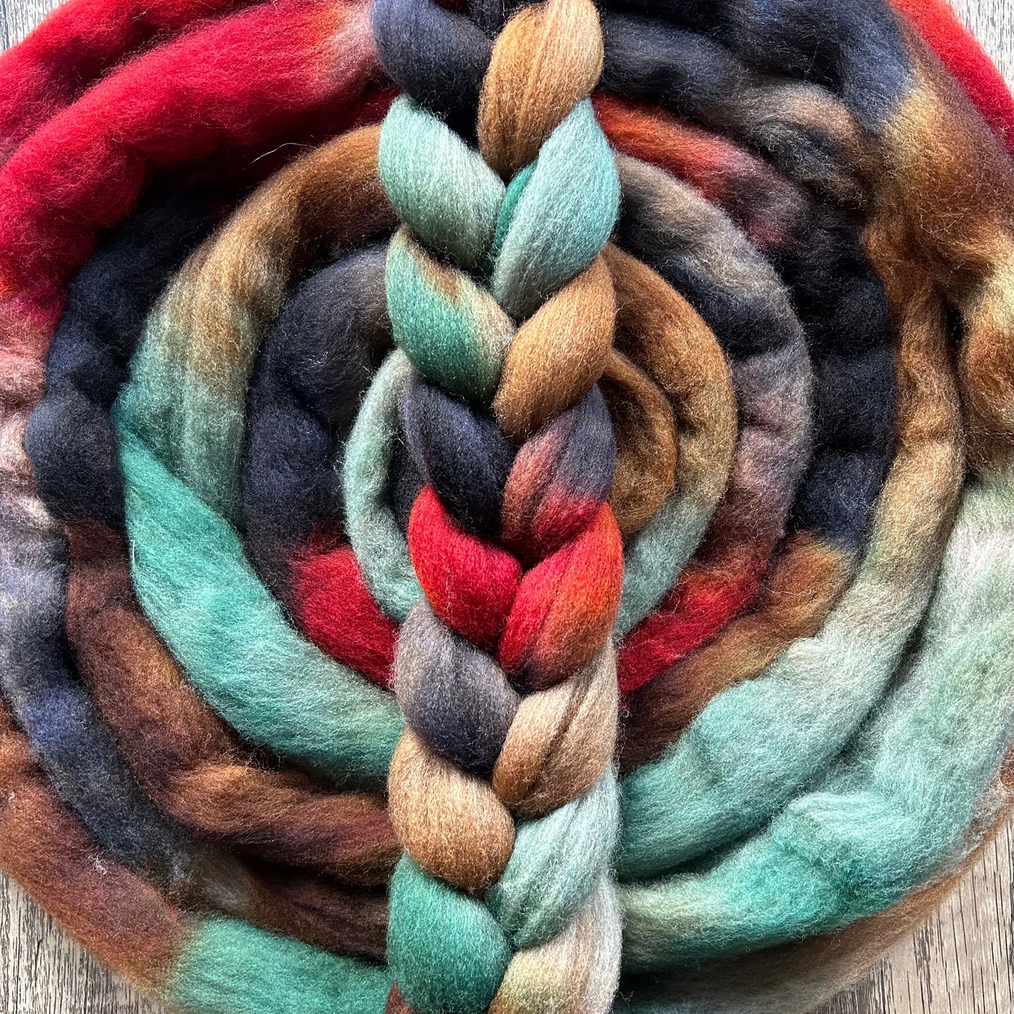Bramble Ridge  – Hand Dyed Roving
