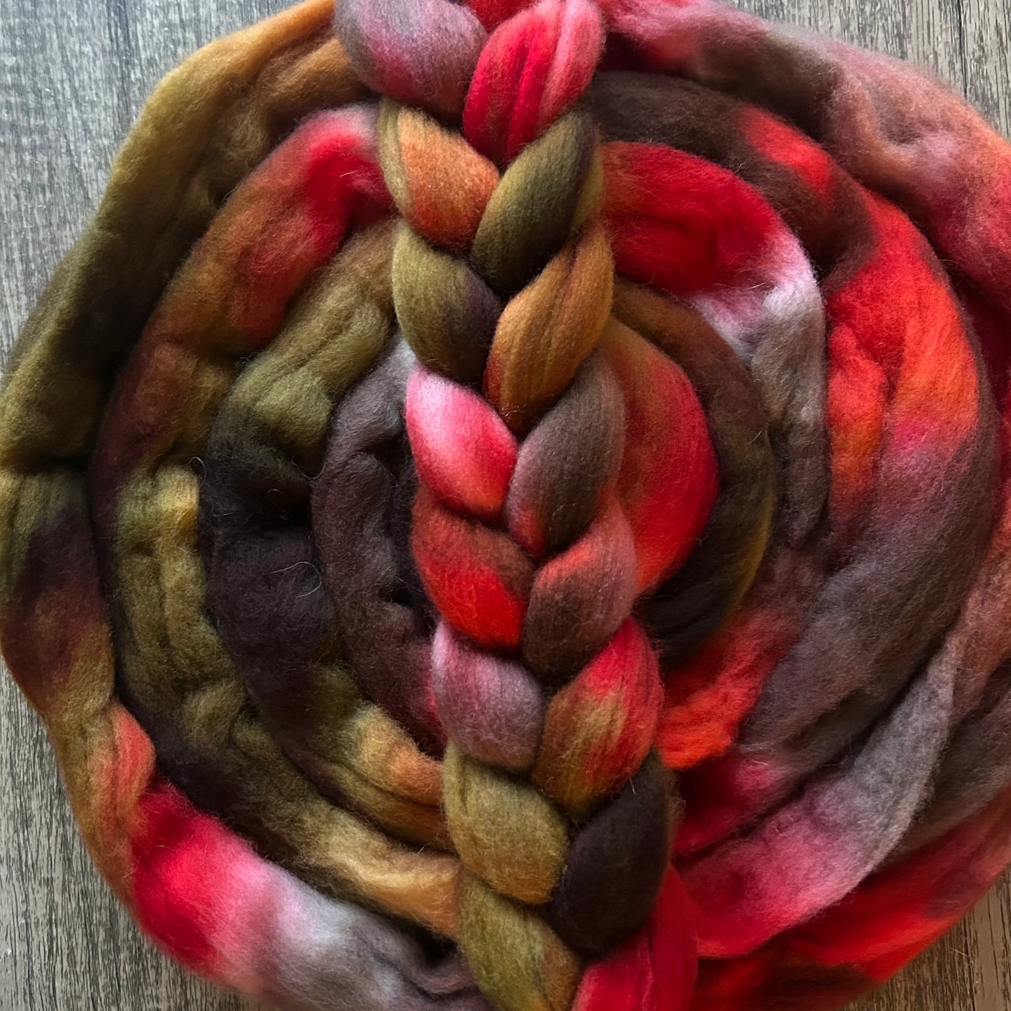 Bramble Ridge  – Hand Dyed Roving
